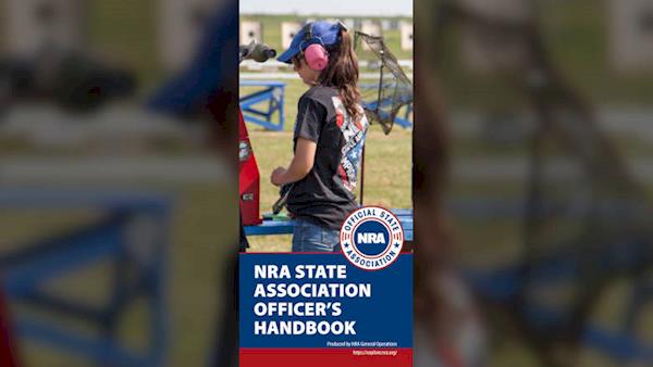 Cover of the NRA State Association Officer's Handbook